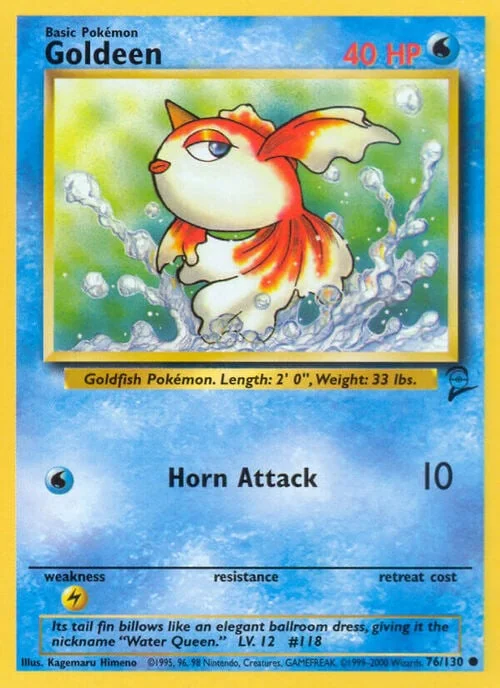Goldeen — Base Set 2