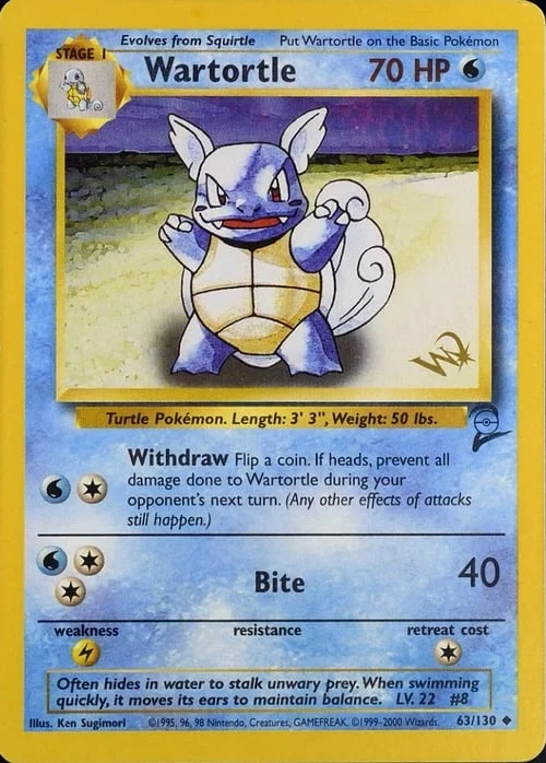 Wartortle — W Promos