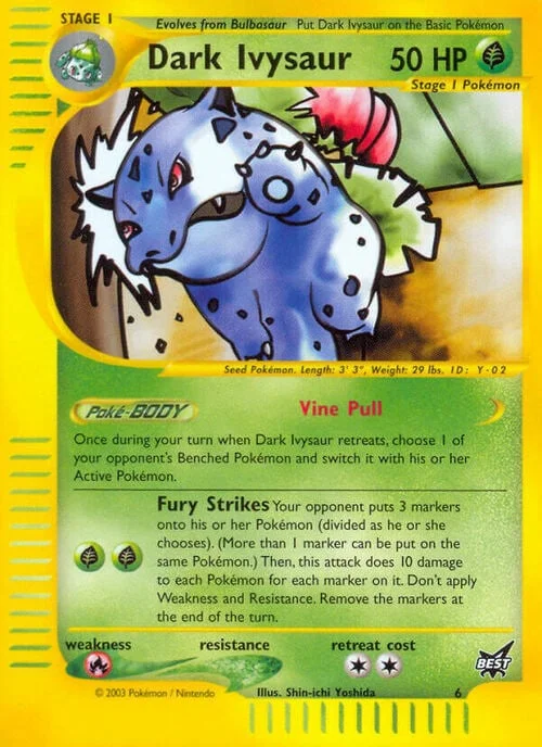 Dark Ivysaur — Best of Game