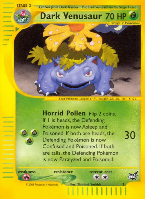 Dark Venusaur — Best of Game