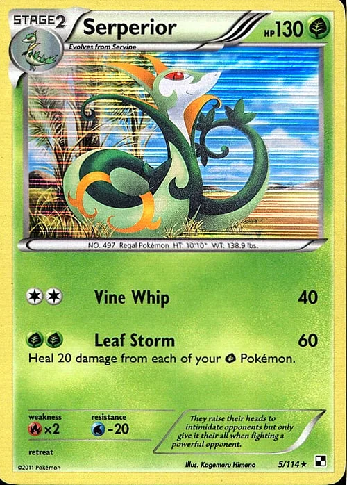 Serperior — Black & White