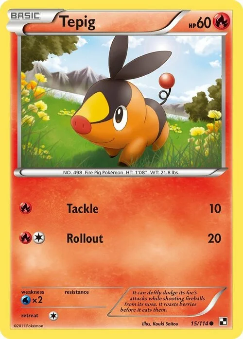 Tepig — Black & White