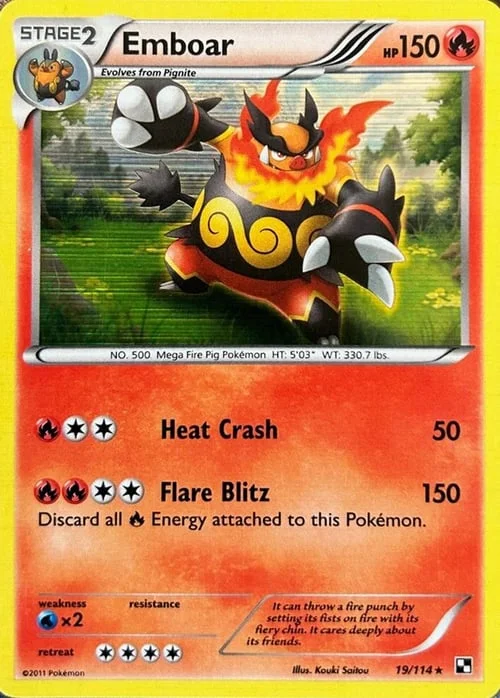 Emboar — Black & White