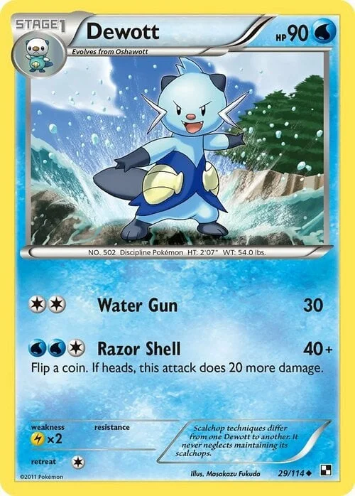 Dewott — Black & White