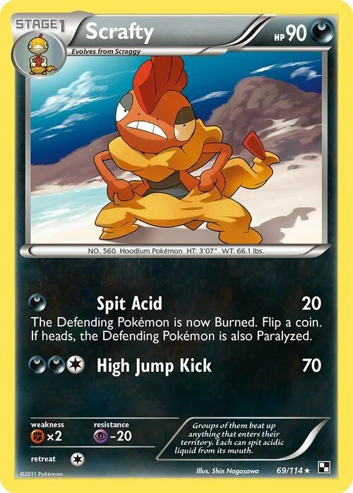 Scrafty — Black & White