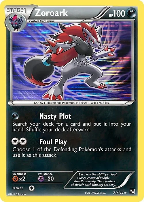 Zoroark — Black & White