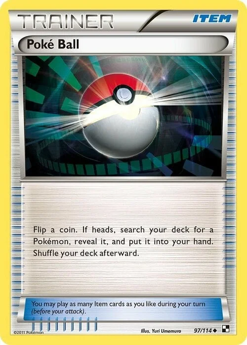 Poké Ball — Black & White
