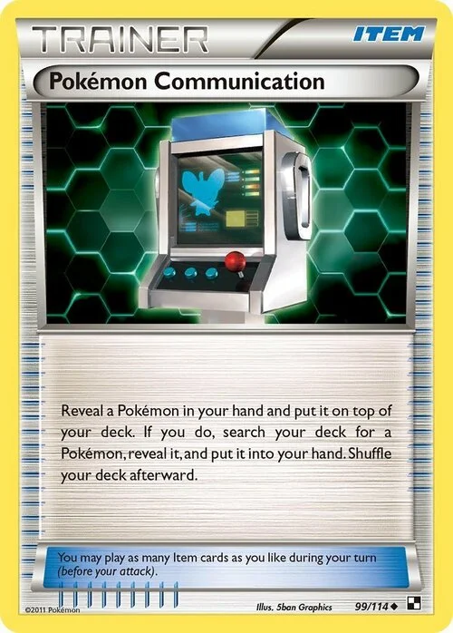 Pokémon Communication — Black & White