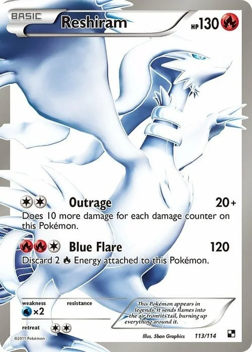 Reshiram — Black & White