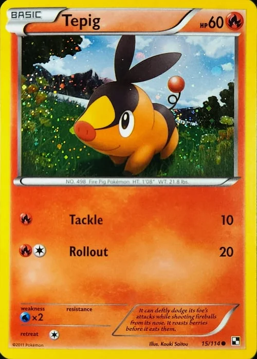 Tepig — Theme Deck & Blisters Exclusives