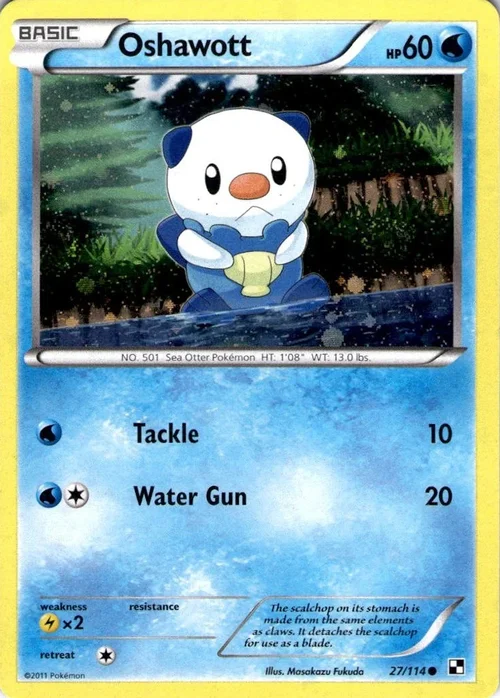 Oshawott — Theme Deck & Blisters Exclusives