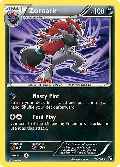 Zoroark — Theme Deck & Blisters Exclusives