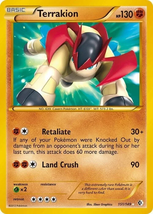 Terrakion — Boundaries Crossed