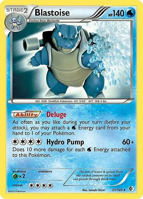 Blastoise — Theme Deck & Blisters Exclusives