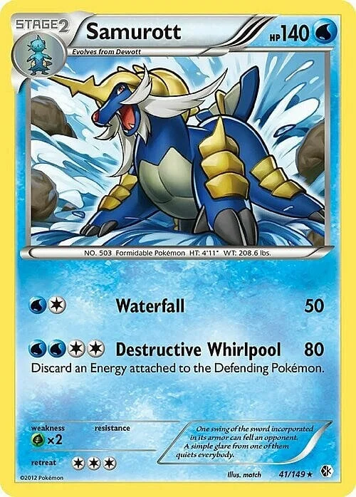 Samurott — Theme Deck & Blisters Exclusives