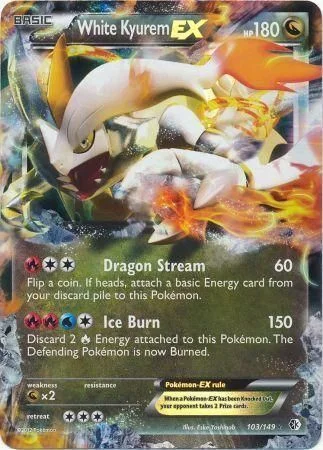 White Kyurem EX — Boundaries Crossed Promos