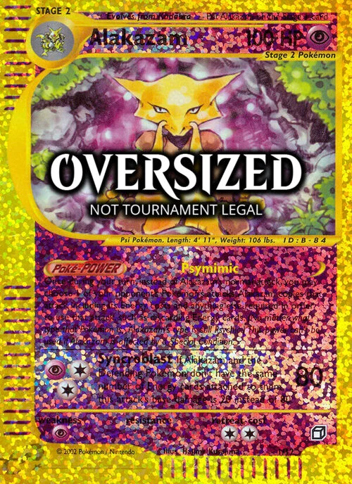 Alakazam — Box Topper