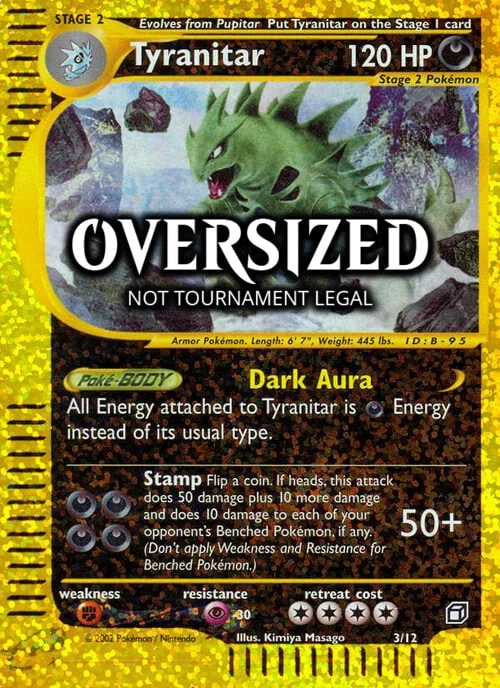Tyranitar — Box Topper