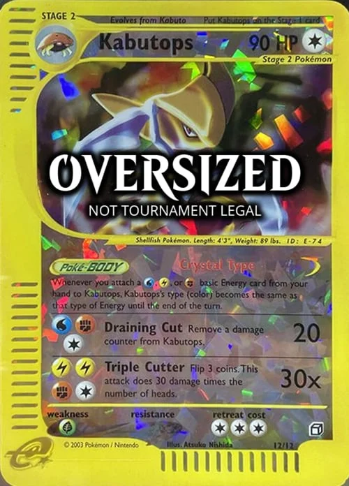 Kabutops — Box Topper