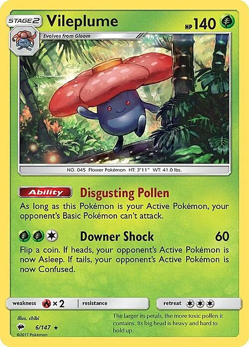 Vileplume — Burning Shadows