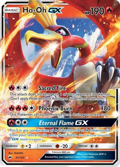 Ho-Oh GX — Burning Shadows