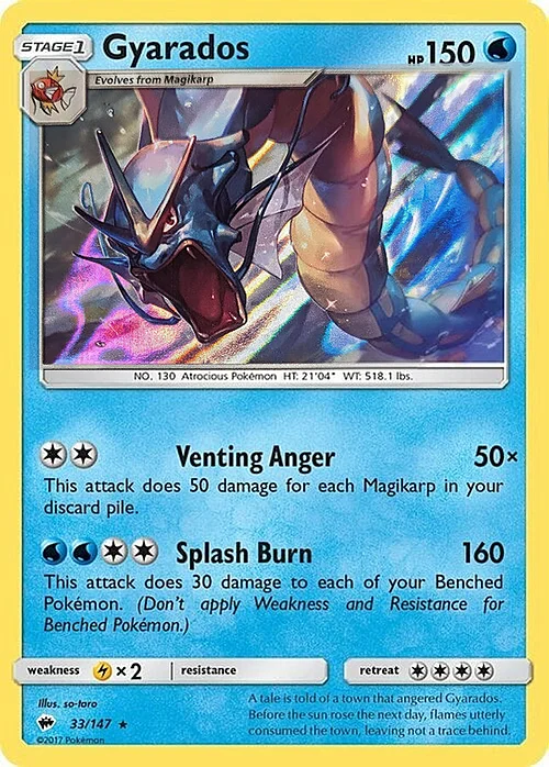 Gyarados — Burning Shadows