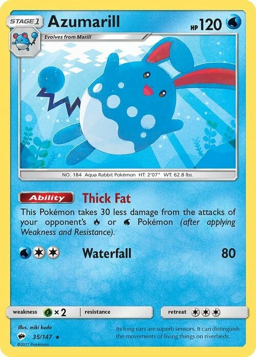 Azumarill — Burning Shadows