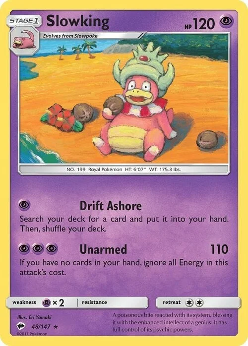 Slowking — Burning Shadows