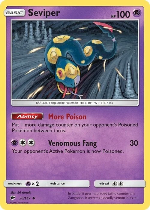 Seviper — Burning Shadows