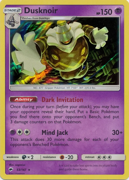 Dusknoir — Burning Shadows