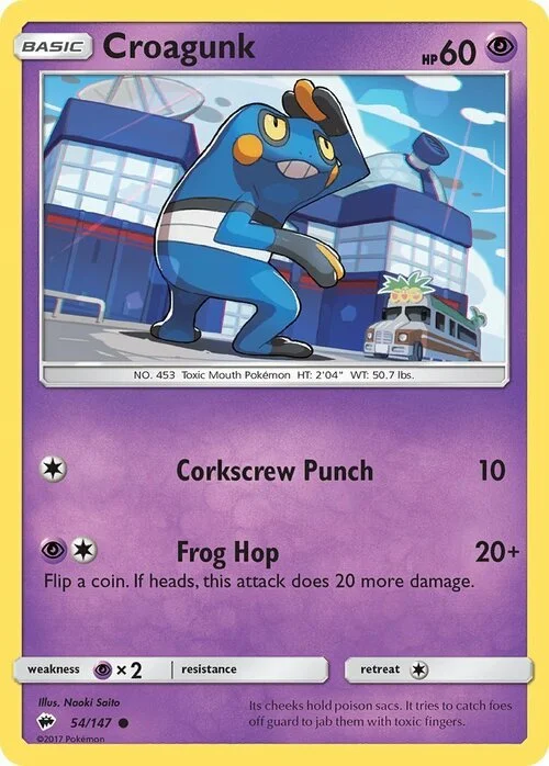 Croagunk — Burning Shadows