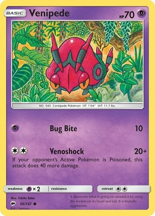 Venipede — Burning Shadows