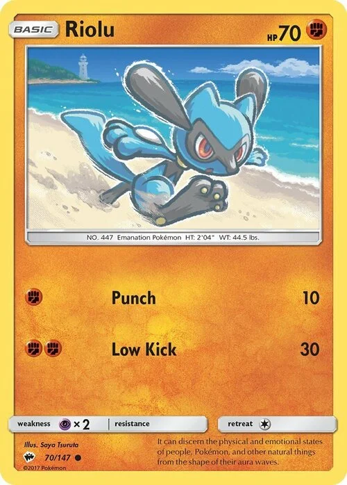 Riolu — Burning Shadows