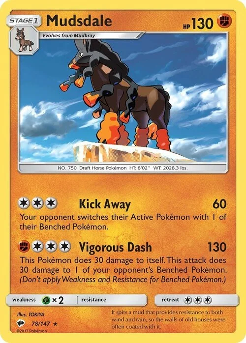 Mudsdale — Burning Shadows