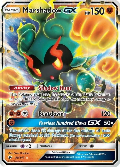 Marshadow GX — Burning Shadows