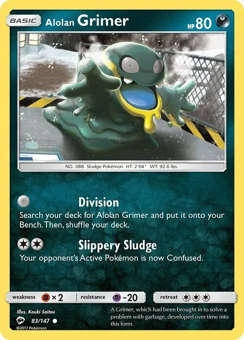 Alolan Grimer — Burning Shadows
