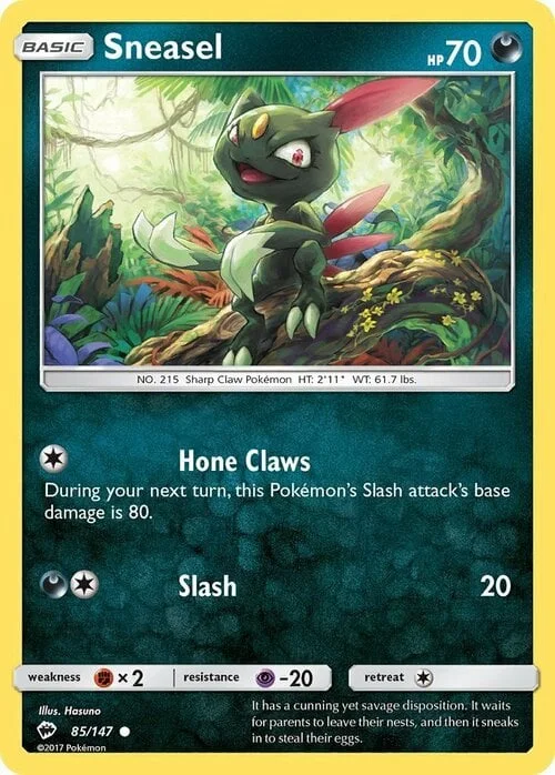 Sneasel — Burning Shadows