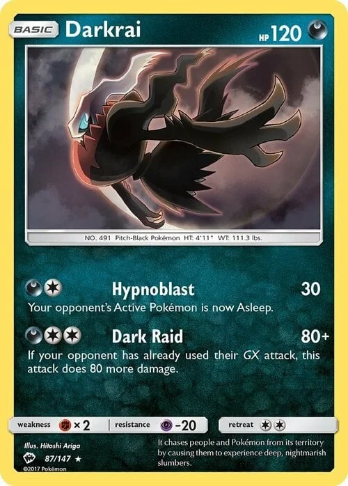 Darkrai — Burning Shadows