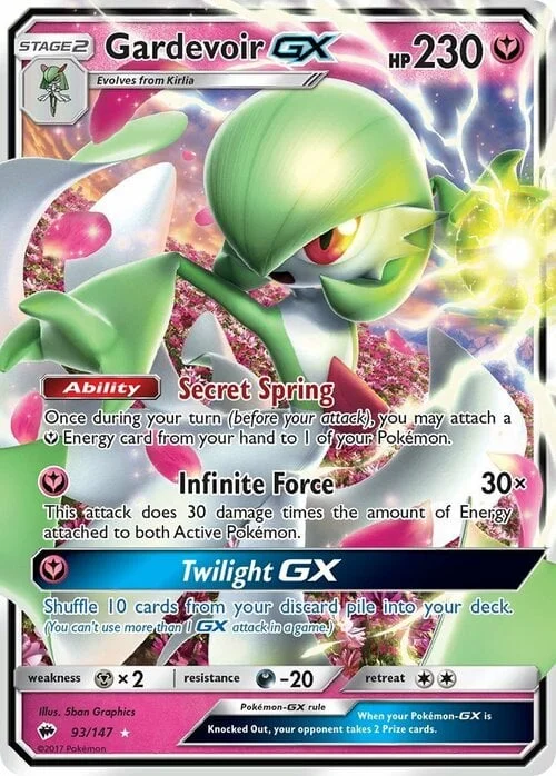 Gardevoir GX — Burning Shadows