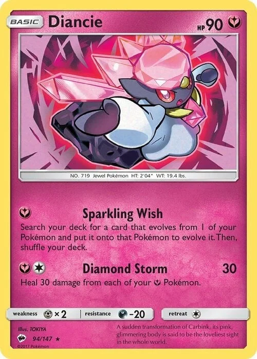 Diancie — Burning Shadows