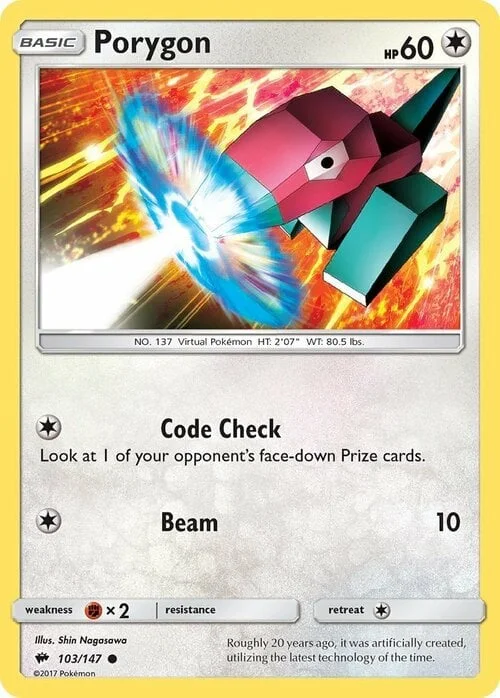 Porygon — Burning Shadows