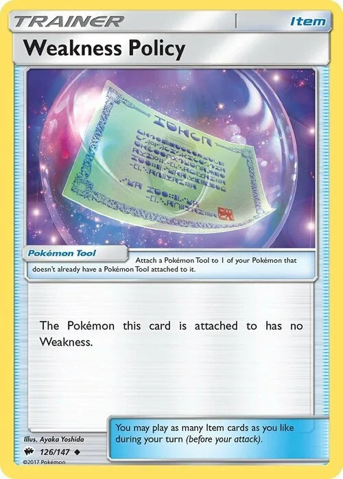 Weakness Policy — Burning Shadows