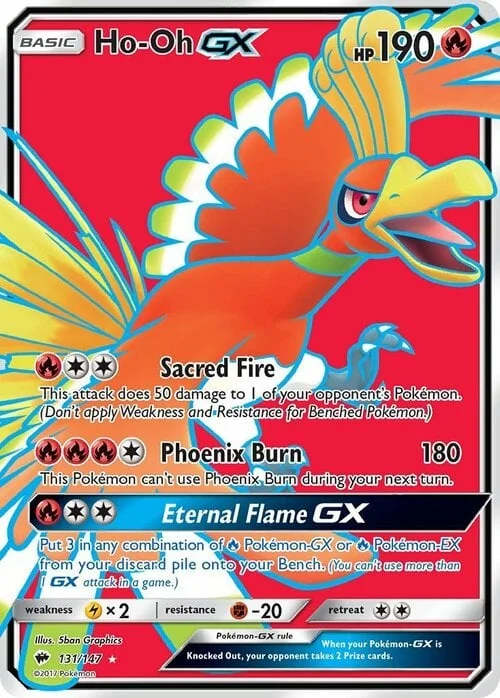 Ho-Oh GX — Burning Shadows