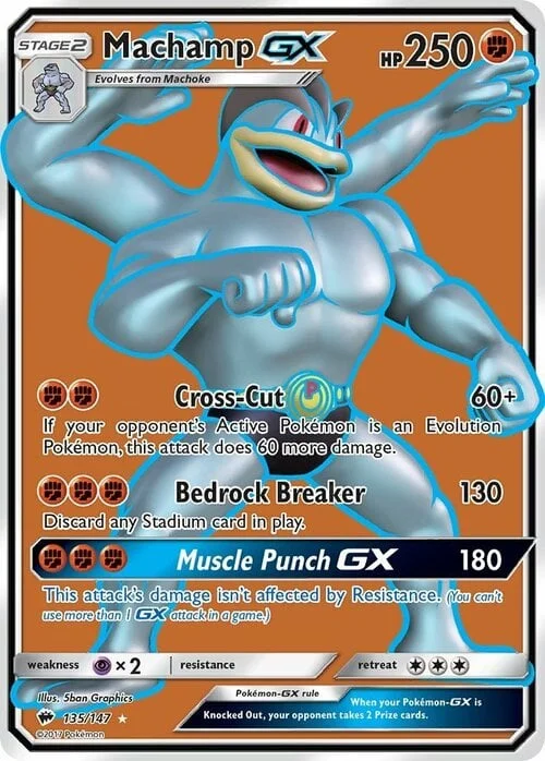 Machamp GX — Burning Shadows
