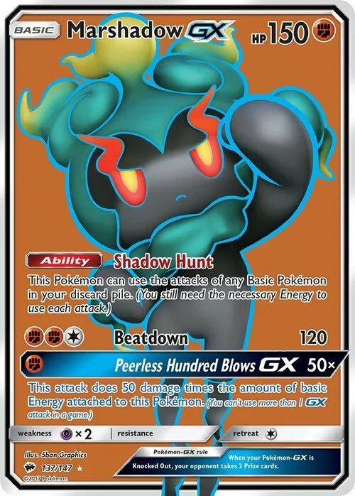 Marshadow GX — Burning Shadows