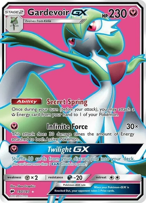 Gardevoir GX — Burning Shadows