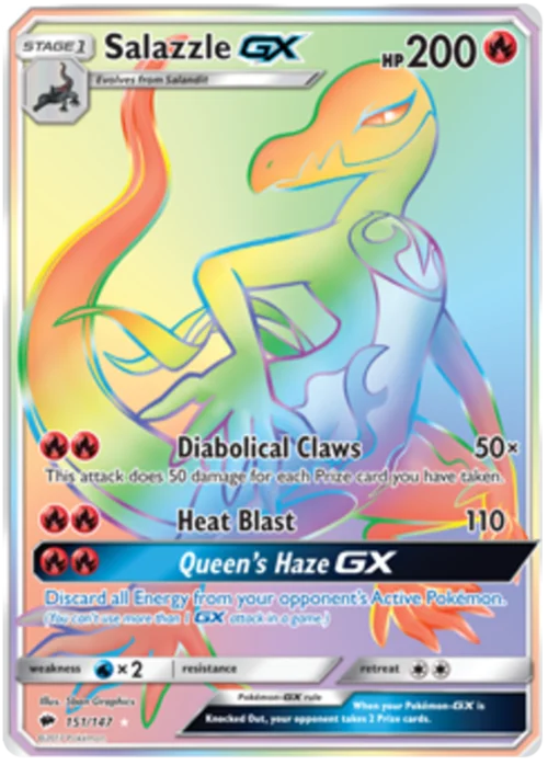 Salazzle GX — Burning Shadows