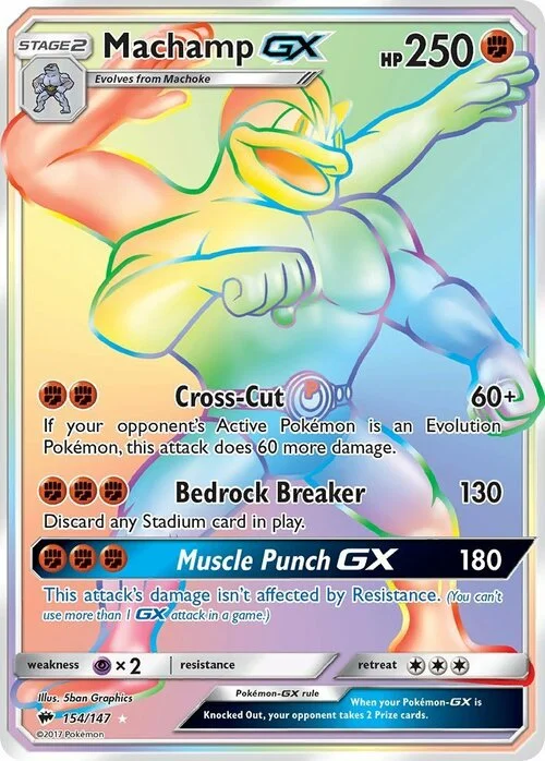Machamp GX — Burning Shadows