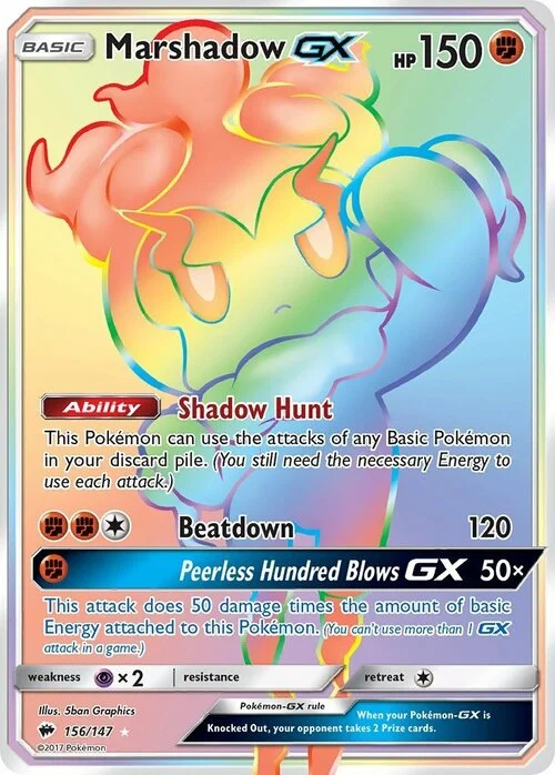 Marshadow GX — Burning Shadows