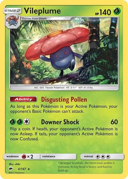 Vileplume — Theme Deck & Blisters Exclusives